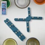 Apex Foldable Hot mate Set ?? 2 Pcs, Folding Pan Stand for Hot Pots