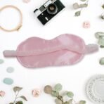 New Men, Women Blindfold Soft Satin Sleep Mask Eye Mask Blind fold Block Out Light for Travel, Shift Work Meditation (1pc) - Image 3