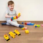 Vehicle Car Engineering Toy Set Pcs Construction Toys for Kids (Crane, Excavator, Road Roller More)