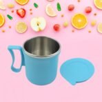 300ml Stainless Steel Mug: Insulated, Leakproof Lid, Hot/Cold Drinks (Mix Color) - Image 3