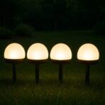 Dome Solar Garden Light Set (4 Pc)