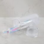 Multipurpose Travel-Friendly Toothbrush Holder with Soft Bristle Toothbrushes Compact Case for Convenient Storage Travel - Image 2