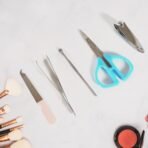 5 IN Stainless Steel Manicure Set, Nail Cutter For Women, Nail Scissors, Luxury Grooming Kit - Image 3