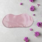 New Men, Women Blindfold Soft Satin Sleep Mask Eye Mask Blind fold Block Out Light for Travel, Shift Work Meditation (1pc) - Image 4