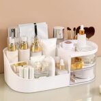 Multi-Functional Plastic Vanity Storage Box ? Organizer for Makeup, Toiletries & Desk Essentials - Image 2