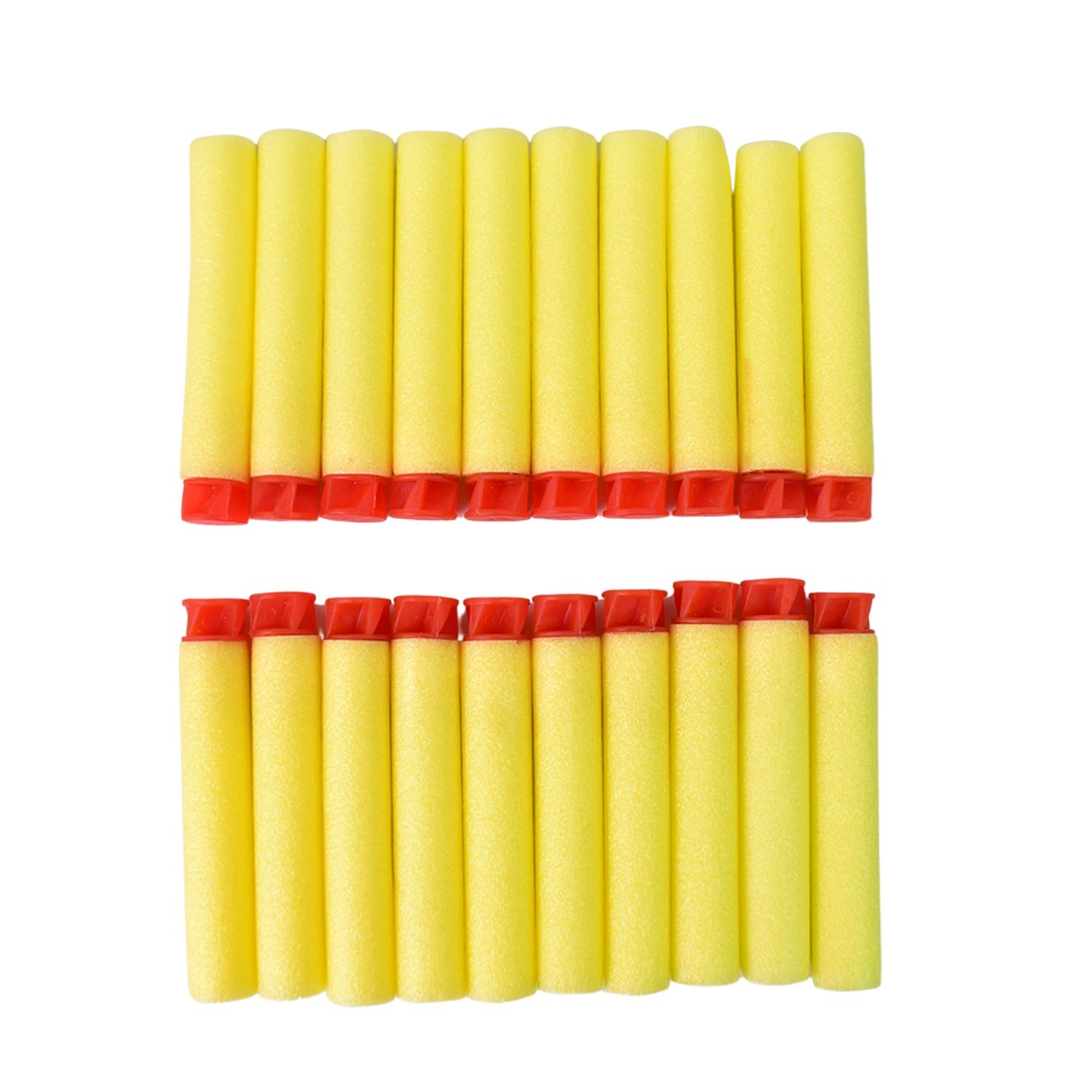 05_231c0b0e-d374-496c-bdca-7f596171c32d.jpg Refill Bullet for Toy Guns ? Soft Foam Darts with Round Heads | Compatible with Blaster Guns | 20 Pcs Set - Image 1
