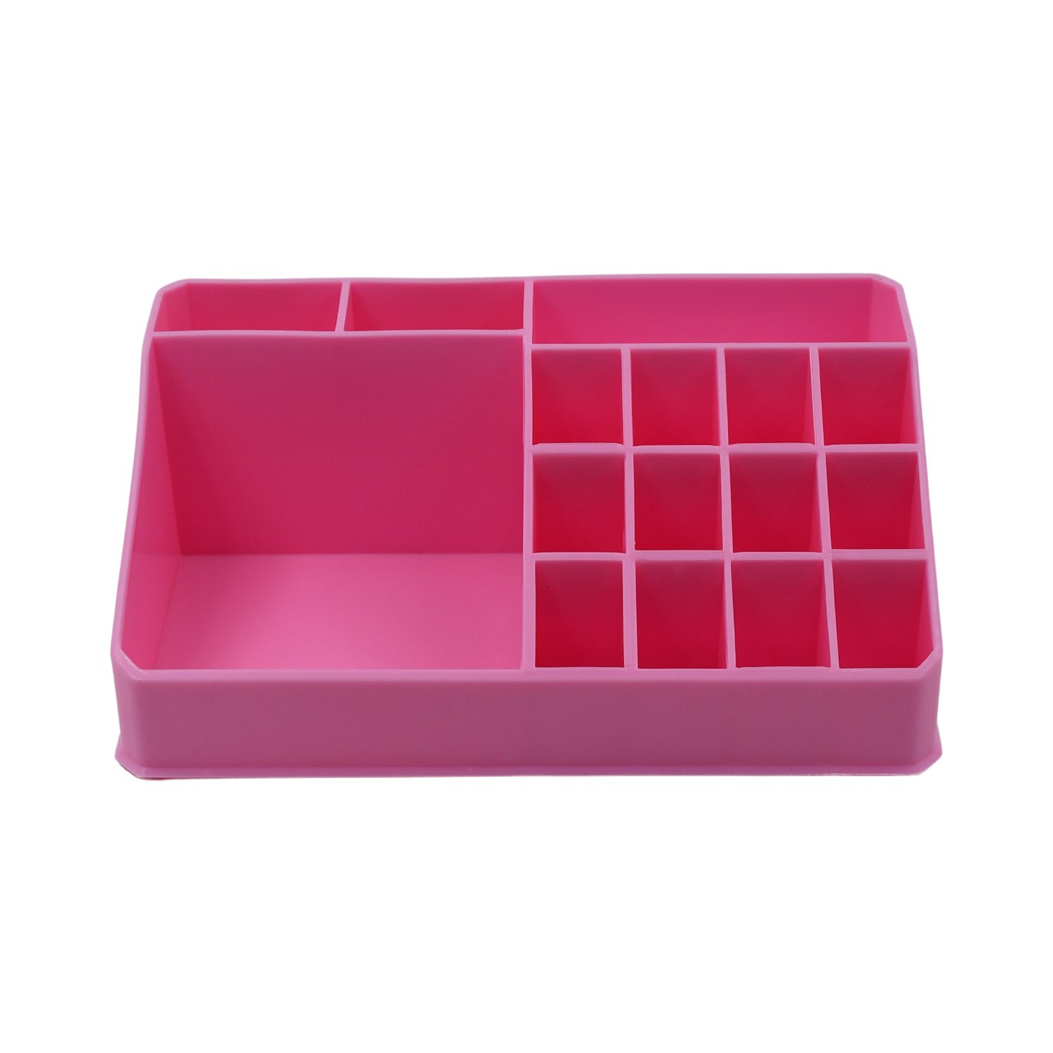 05_342548c1-a5f4-4432-8448-5fdc5058230f.jpg Makeup Organiser Cosmetic Makeup Lipstick Storage Box with Drawer Plastic Case Holder Skin Care Products (1 Pc) - Image 1