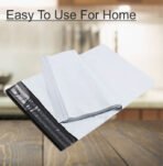 Tamper Proof Courier Bags (6.5 x 8 Inches) | 100 Pcs | Heavy Duty Plain Polythene Mailers with POD Jacket | E-commerce Shipping - Image 4