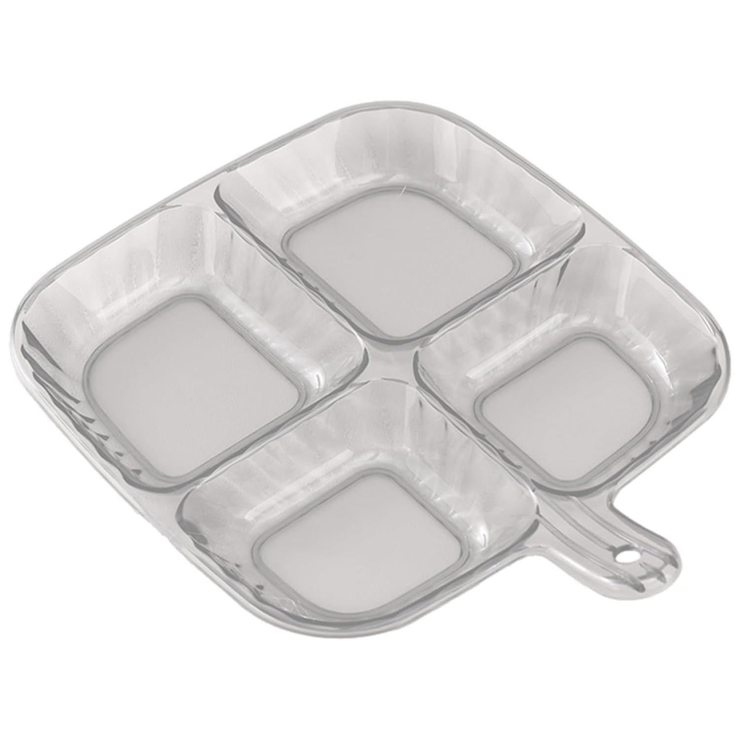 06_19437f77-b7ce-4d18-bbc2-26ccc213538a.jpg Plastic Kitchen Trays for Serving (4 Compartment 1 Pc) - Image 1