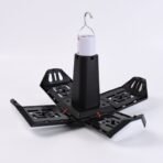 Foldable Camping LED Lamp USB Rechargeable with Hanging Hook for Outdoor Lighting (1 Pc) - Image 3