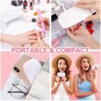 Nail Polish Dryer Machine Quick Efficient Drying for Manicures and Pedicures, Adjustable Settings for Nails - Image 5