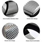 GARLIC PRESS ALL ALUMINUM EASY TO USE WITH LIGHT WEIGHT WITHOUT DIFFICULTY COOKING BAKING, KITCHEN TOOL, DISHWAHER SAFE - Image 3