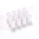 Big Flameless Melted Design Candles Set (12 pcs)