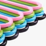 5-in-1 Multipurpose Assorted Plastic Hanger (5-Layer): Durable and Space-Saving Closet Organizer for Clothes & Accessories - Image 4