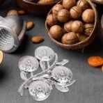 Tree Shape 4 Compartment Mukhwas Dani Serving Tray for Home & Kitchen Use - Image 3