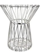 Kitchen Stainless Steel Multipurpose Folding Fruit and Vegetable Basket - Image 3