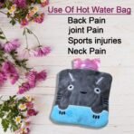 Small Hot Water Bag with Print Cover: Fun and Effective Pain Relief for Muscle Aches and Cramps - Image 4