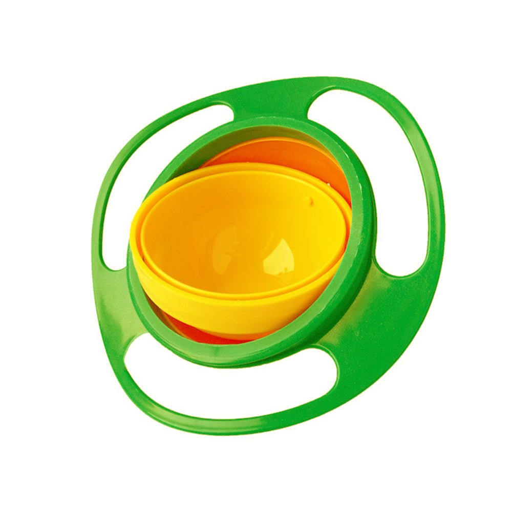 6_867e9607-6c87-454e-b0a9-b5a445fdb1aa.jpg Portable Non Spill Feeding Toddler Gyro Bowl 360 Degree Rotating Dish - Image 1