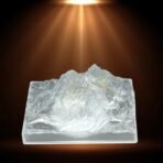 Unique Plastic Night Light: Flameless LED (Iceberg Design, Gift) - Image 3
