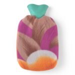 Hot Water Bottle Bag With Cover (1 Pc Mix Design Color 250 ML Approx)