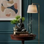 Black Meditating Buddha Statue - Serene Resin Idol in Dhyana Mudra for Home Decor, Zen Garden, Yoga Studio, & Spiritual Gifts - Image 5