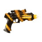 TTG LED Laser Gun Toy ?? Battery Operated Space Blaster with Flashing Lights & Sound (1 Set) - Image 5