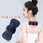 Portable USB Neck Massager Electric Neck Automatic Massage Enhancer Mini Cervical EMS - Image 6