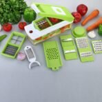 House of Sensation Snowpearl 14-in-1 Quick Dicer ? Multi-Function Kitchen Tool for Fast, Precise Food Prep - Image 6